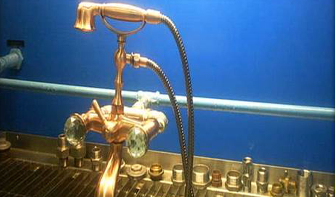 Testing laboratory (water cocks)