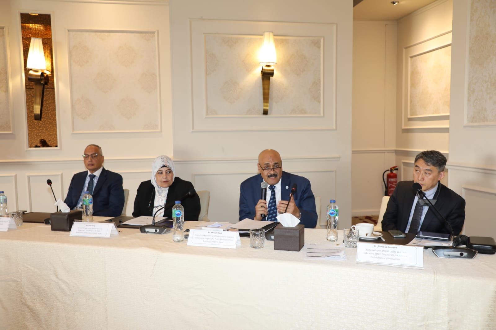 ورشة العمل  للبرنامج القطرى المصرى مع منظمة التعاون والتنمية الاقتصادية